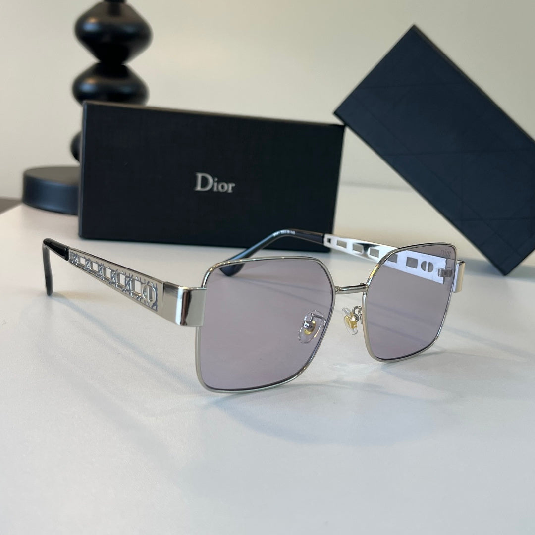 Dior Fashion Silver Lens Sunglasses for Men & Women - 431756