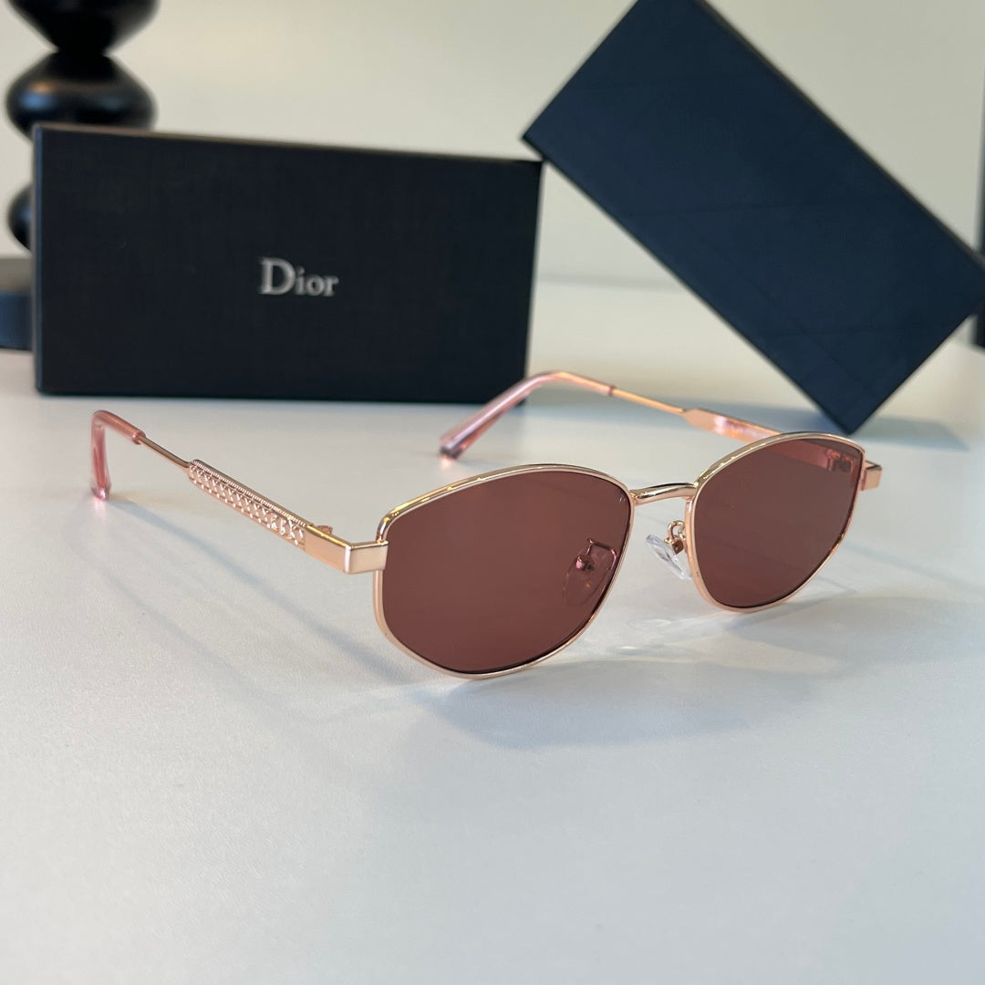 Dior Fashion Red Lens Sunglasses for Women - 398676