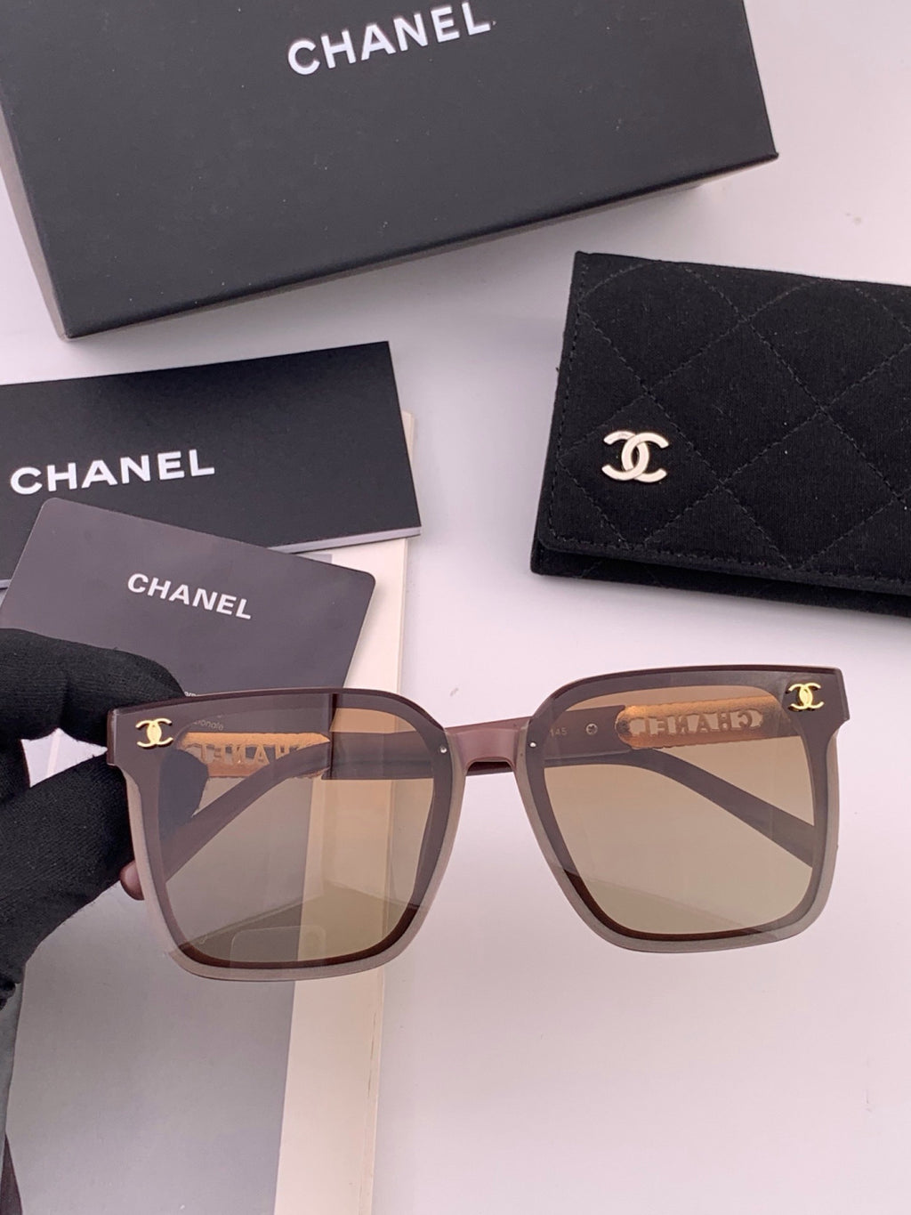 Chanel CH07003 Fashion Red Lens Sunglasses for Men & Women - 398643
