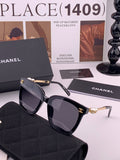 Chanel CH4231 Oversized Black Lens Sunglasses for Men & Women - 398654