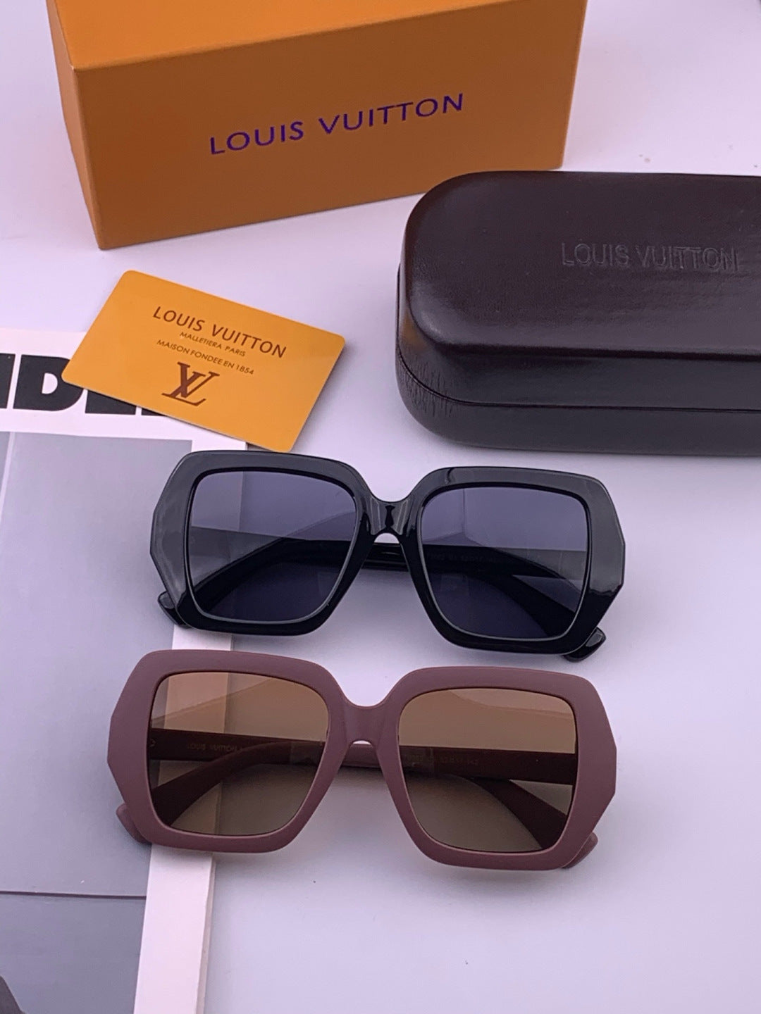 Louis Vuitton L27006 Oversized Brown Lens Sunglasses for Men & Women - 398203 - detail image 7