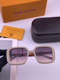 Louis Vuitton L37007 Oversized Brown Lens Sunglasses for Men & Women - 398207