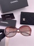 Chanel CH042 Fashion Brown Lens Sunglasses for Men & Women