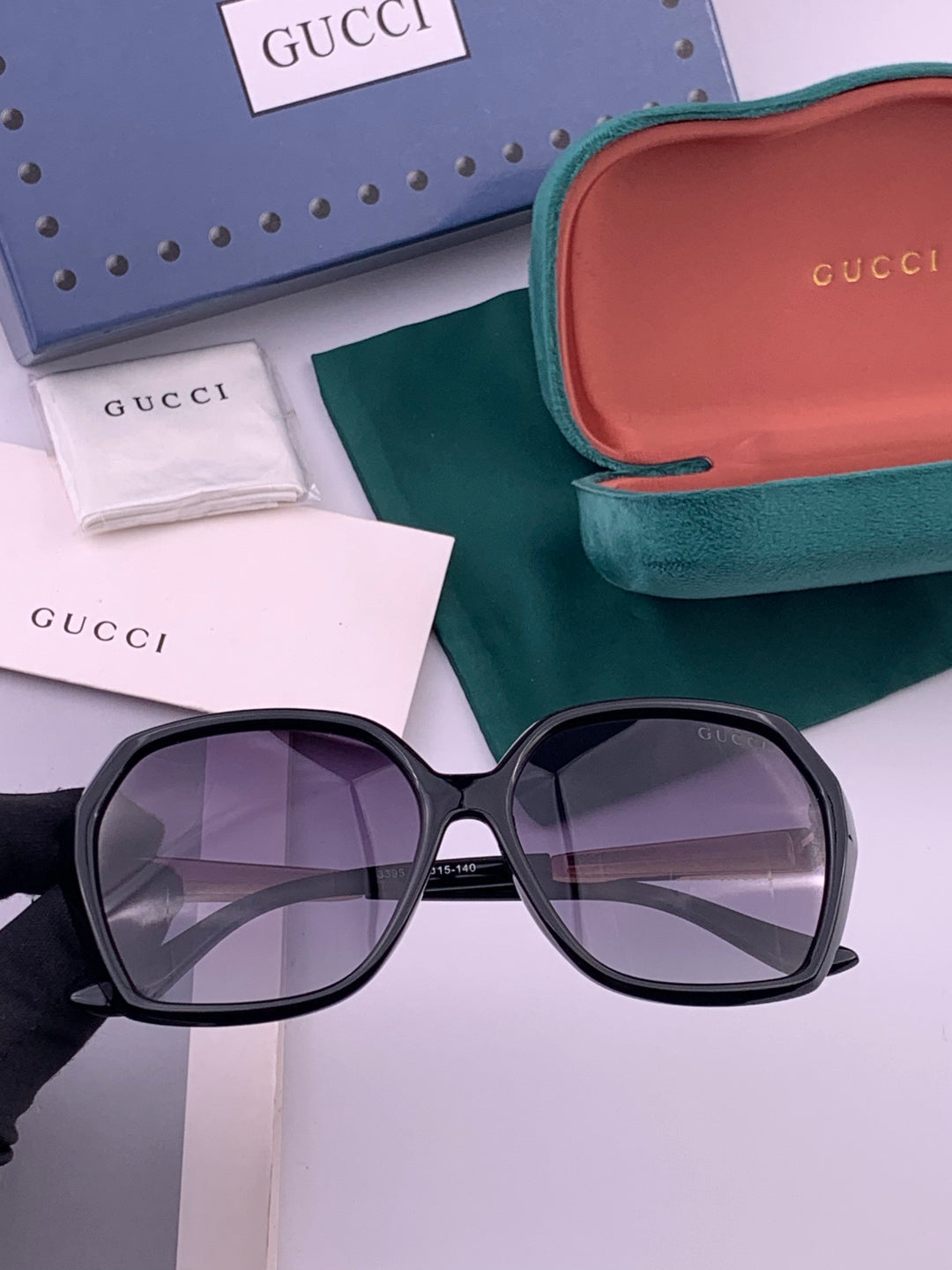 Gucci G5339 Polarized Round Brown Lens Sunglasses for Women - 398270