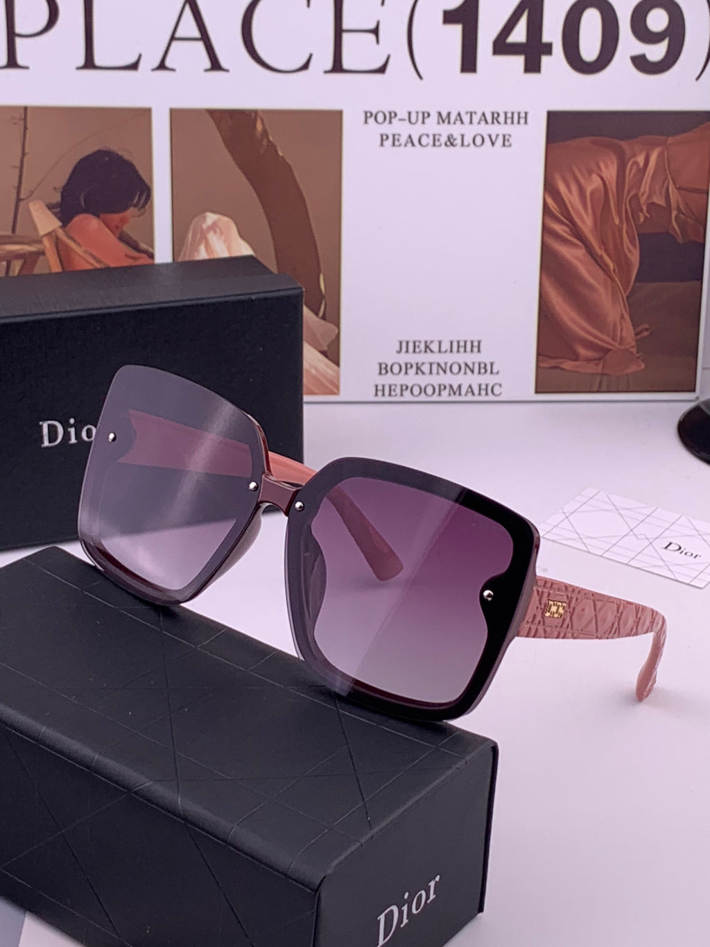 Dior CD2893 Polarized Fashion Brown Lens Sunglasses for Men & Women - 398733 - detail image 2
