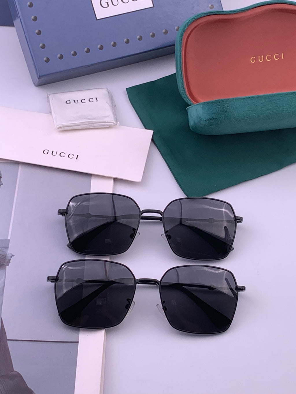 Gucci G202 Polarized Fashion Brown Lens Sunglasses for Men & Women - 398267 - detail image 7