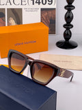Louis Vuitton L26900 Square Black Lens Sunglasses for Women - 398199