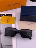 Louis Vuitton L5551 Square Black Lens Sunglasses for Men & Women - 398200