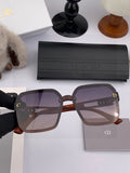 Dior CD3998 Polarized Fashion Red Lens Sunglasses for Men & Women - 398729