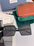 Gucci G50195 Polarized Square Green Lens Sunglasses for Men & Women - 398256