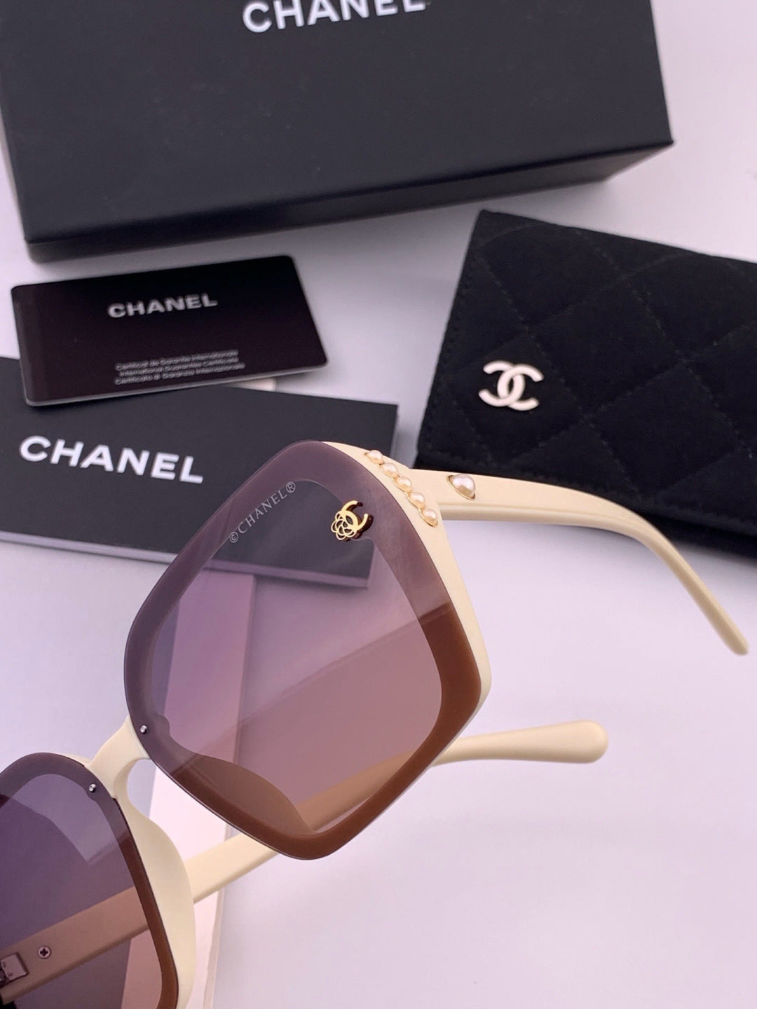 Chanel CH6994 Polarized Oversized Brown Lens Sunglasses for Men & Wom - 398546 - detail image 3