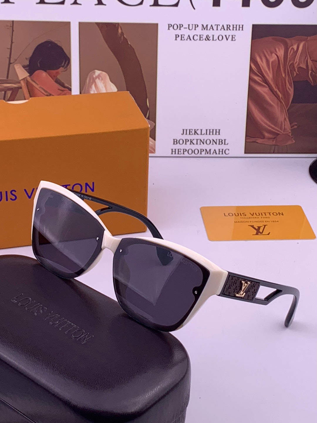 Louis Vuitton L7310 Square Brown Lens Sunglasses for Men & Women - 398130 - detail image 2