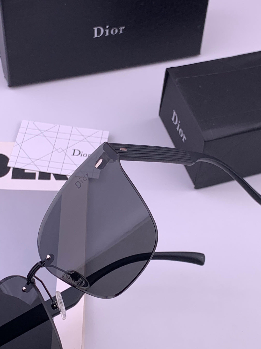 Dior CD5151 Acetate Fashion Black Lens Sunglasses for Men & Women - 398750 - detail image 3