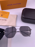 Louis Vuitton L8863 Polarized Aviator Black Lens Sunglasses for Men & - 398126