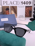 Gucci G9761 Polarized Square Black Lens Sunglasses for Men & Women - 398321