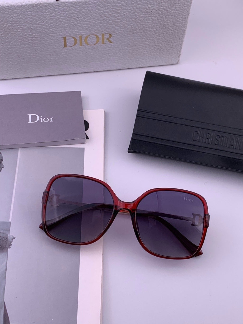 Dior D8266 Polarized Fashion Black Lens Sunglasses for Men & Women - 398746 - detail image 7