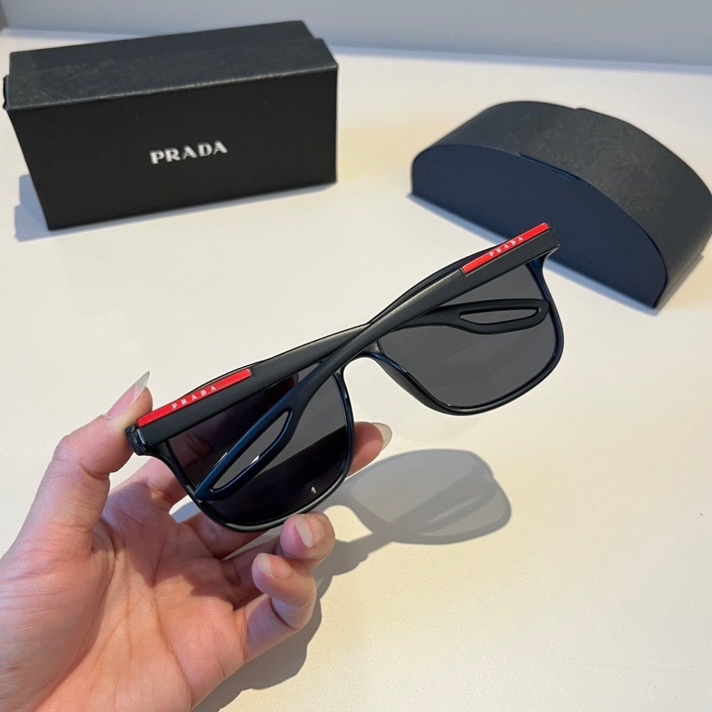 Prada Fashion Black Lens Sunglasses for Men & Women - 432067 - detail image 8