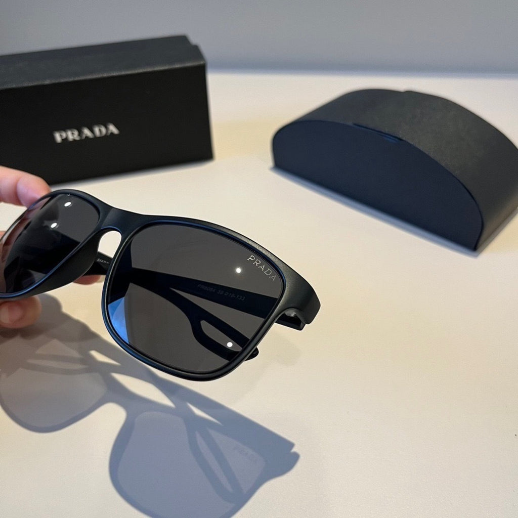 Prada Fashion Black Lens Sunglasses for Men & Women - 432067 - detail image 7