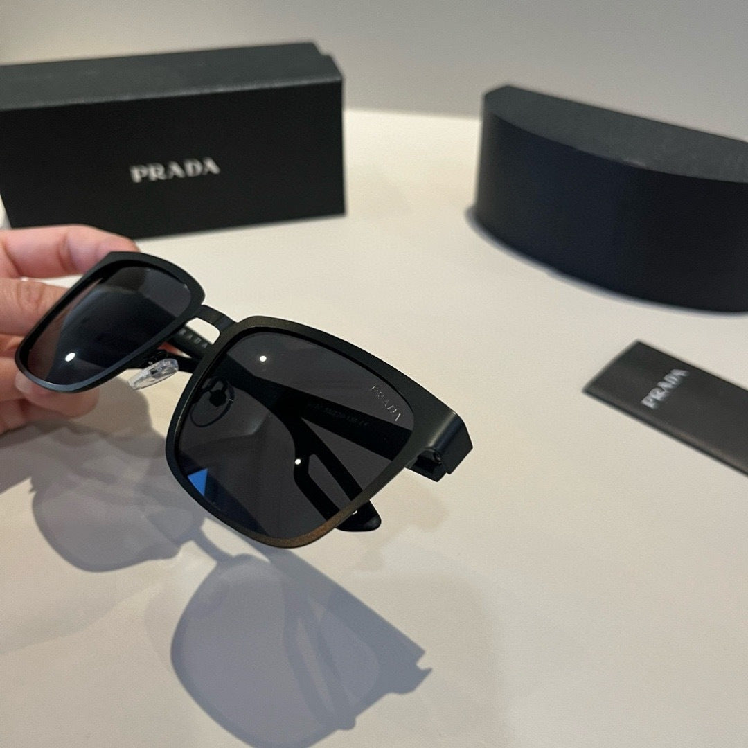 Prada Fashion Black Lens Sunglasses for Men - 432068 - detail image 8