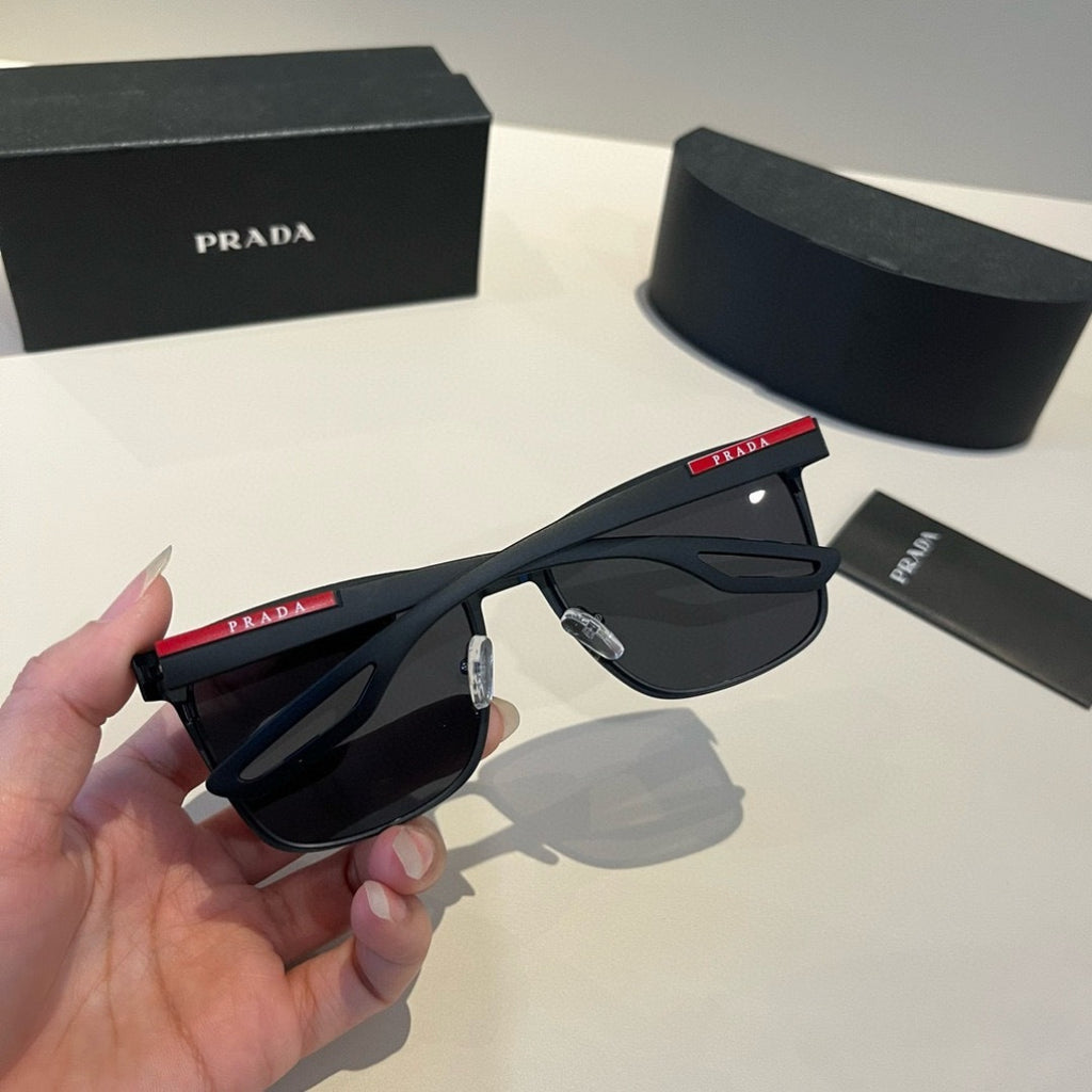 Prada Fashion Black Lens Sunglasses for Men - 432068 - detail image 11