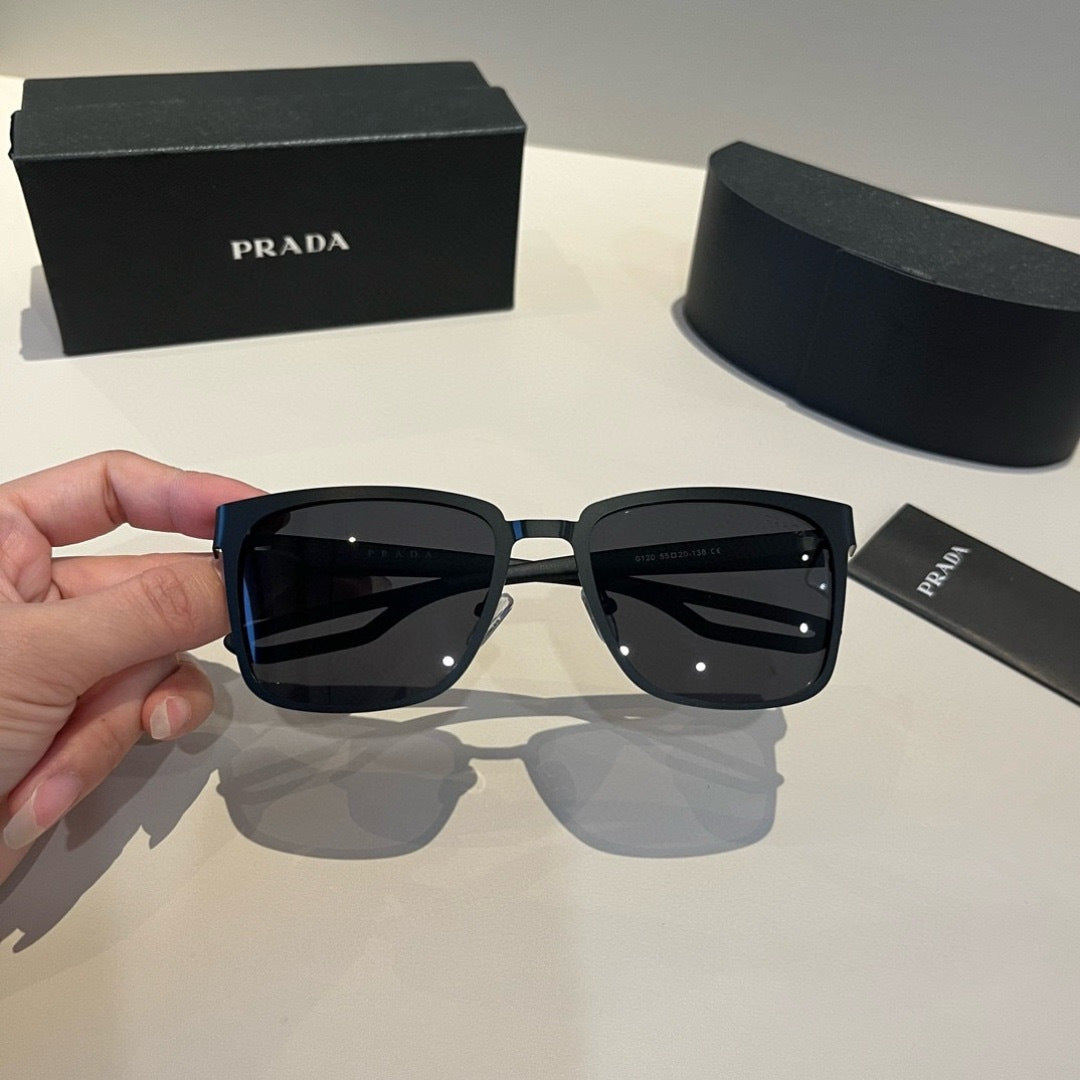 Prada Fashion Black Lens Sunglasses for Men - 432068 - detail image 5