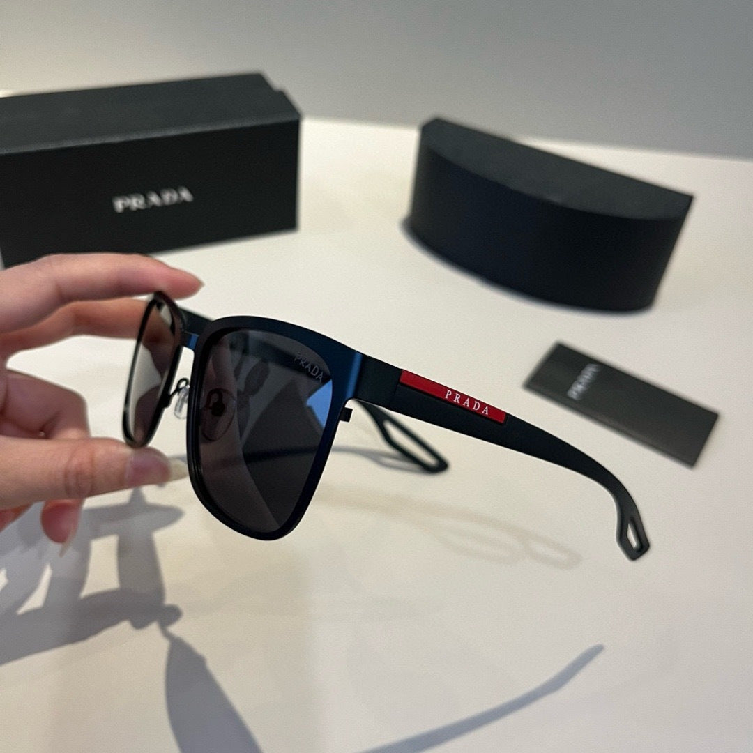 Prada Fashion Black Lens Sunglasses for Men - 432068 - detail image 4
