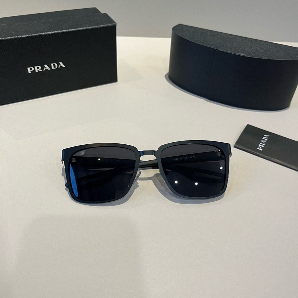 Prada Fashion Black Lens Sunglasses for Men - 465568 - detail image 6