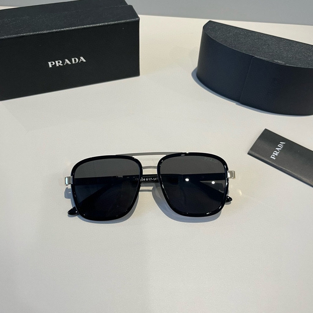 Prada Fashion Black Lens Sunglasses for Men & Women - 432069 - detail image 5