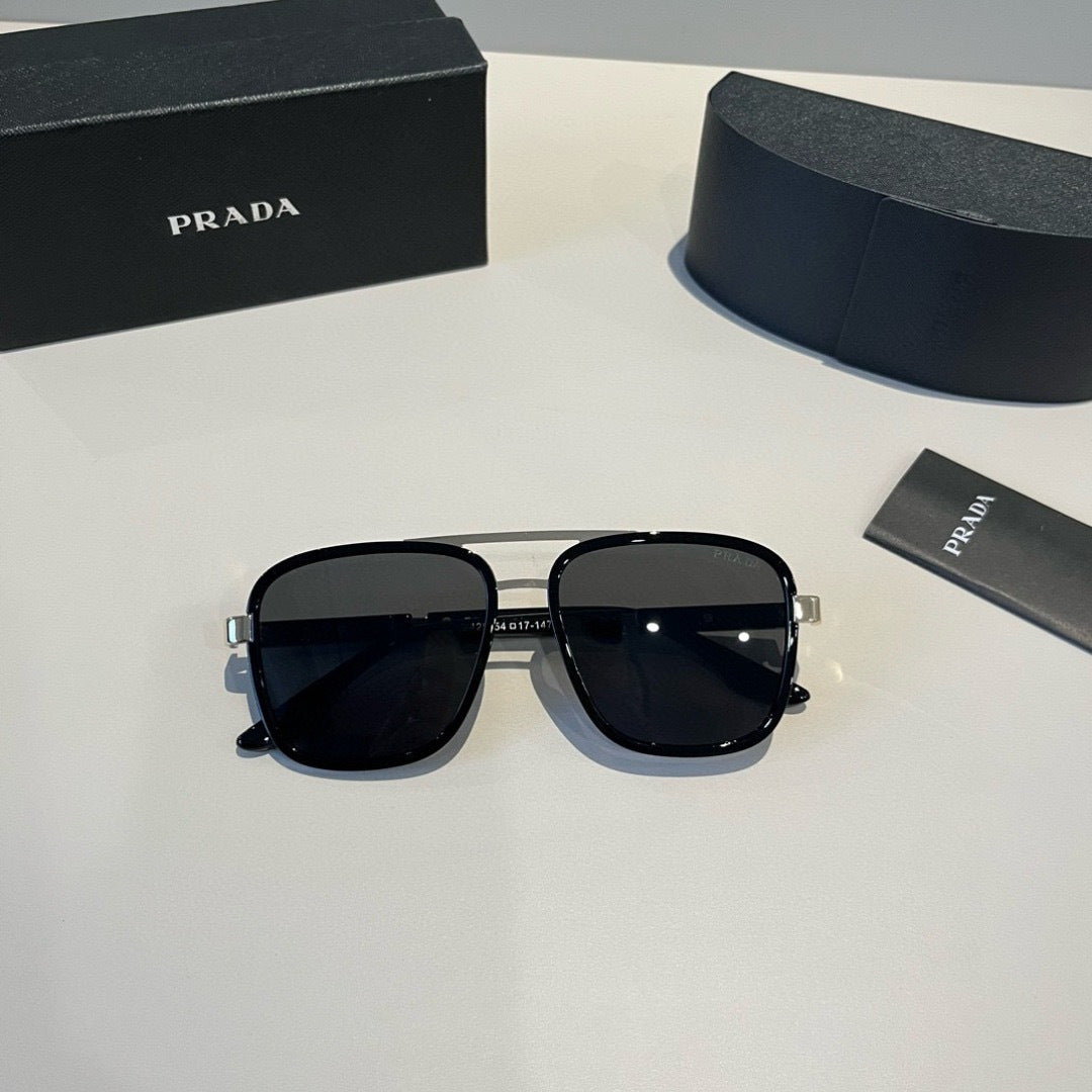 Prada Fashion Black Lens Sunglasses for Men & Women - 432069 - detail image 5