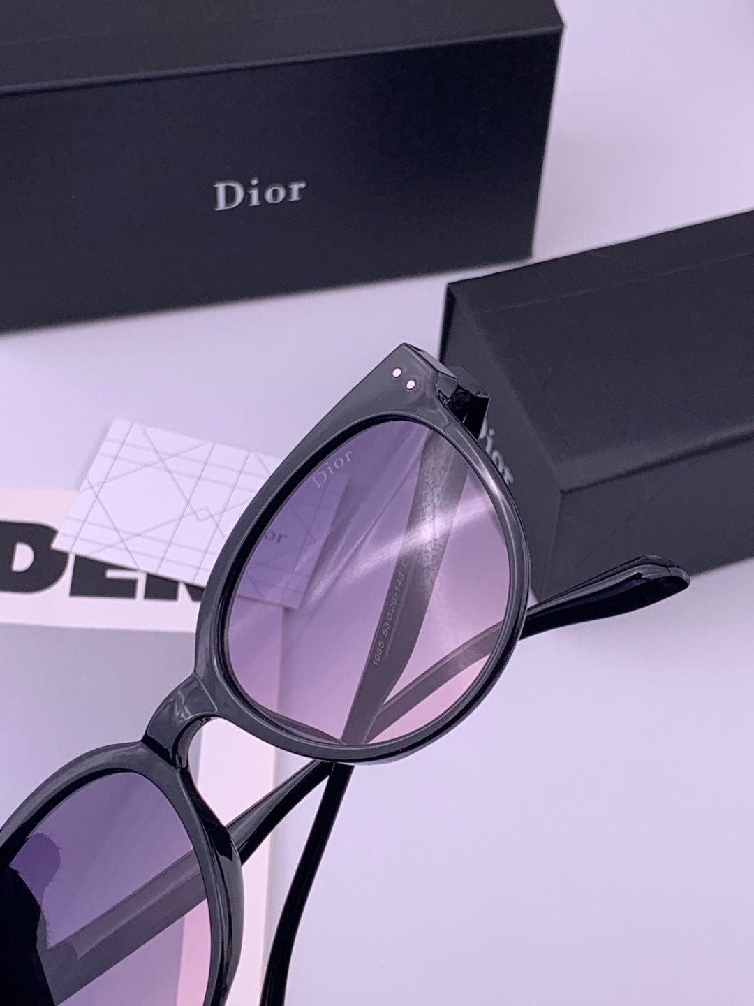 Dior CD5106 Polarized Square Brown Lens Sunglasses for Women - 415519 - detail image 4