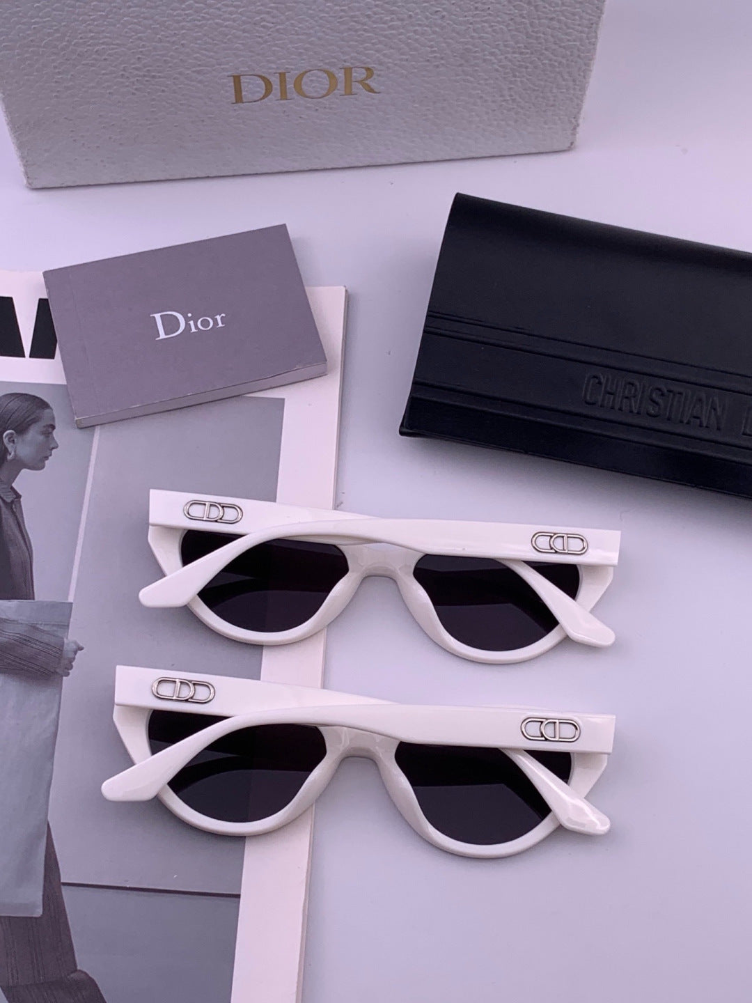 Dior D4109 Polarized Square Pink Lens Sunglasses for Men & Women - 415512 - detail image 5