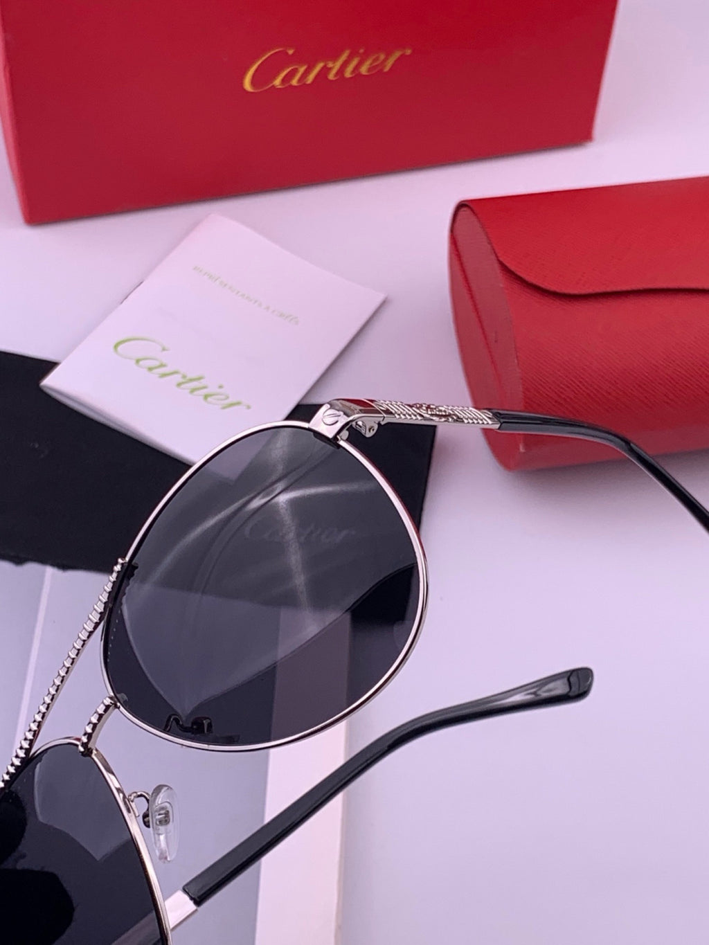 Cartier CK1080 Polarized Fashion Gold Lens Sunglasses for Men & Women - 416009 - detail image 3