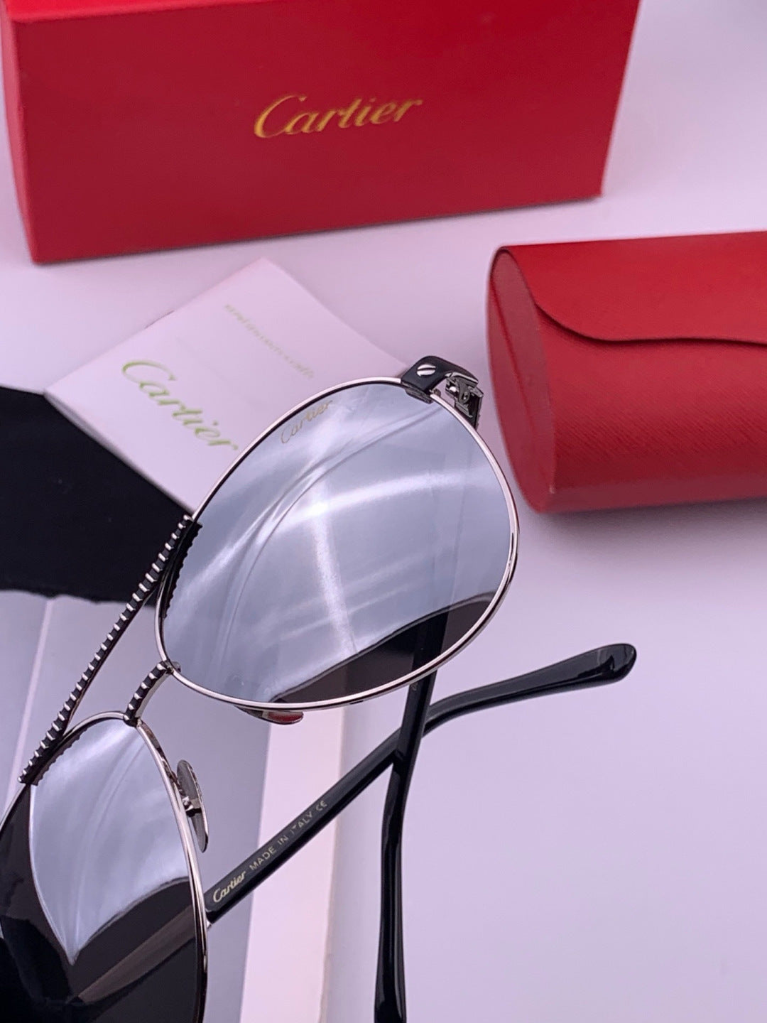Cartier CK1080 Polarized Fashion Gold Lens Sunglasses for Men & Women - 416010 - detail image 4