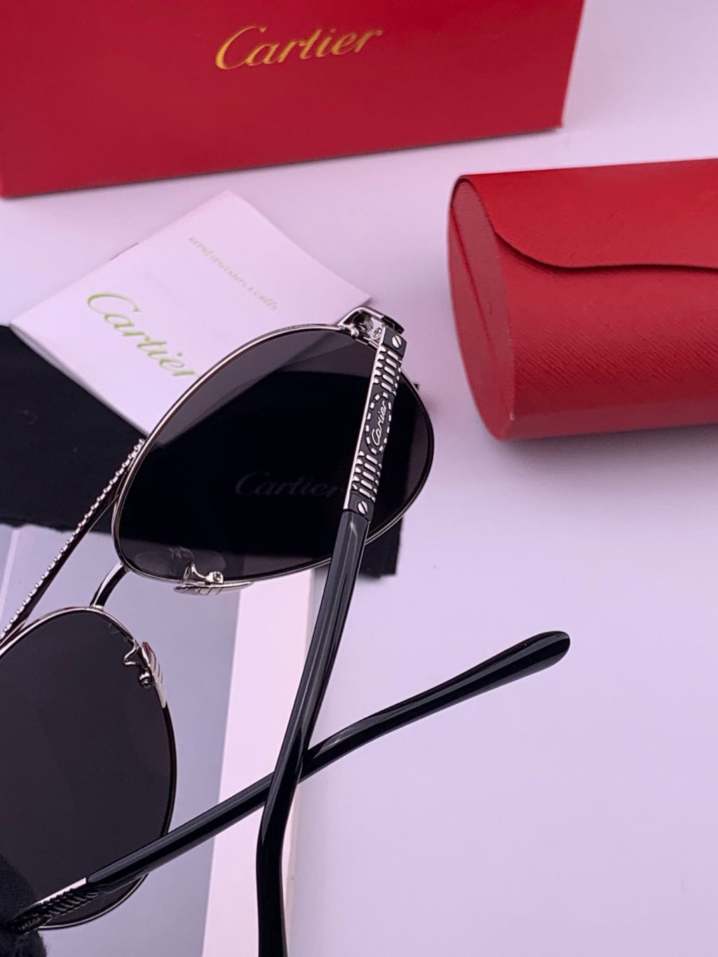 Cartier CK1080 Polarized Fashion Gold Lens Sunglasses for Men & Women - 416010 - detail image 6