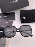 Chanel CH4787 Polarized Square Gold Lens Sunglasses for Women - 415161