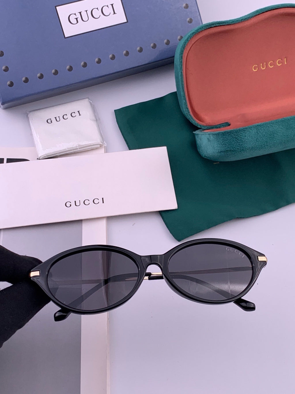 Gucci G0821 Polarized Fashion Pink Lens Sunglasses for Women