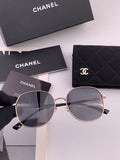 Chanel CH1193 Fashion Gold Lens Sunglasses for Men & Women