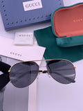 Gucci 3371 Polarized Aviator Gold Lens Sunglasses for Men & Women