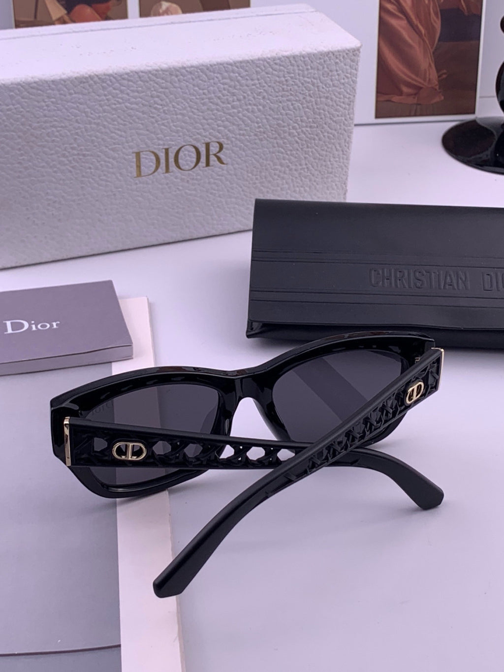 Dior CD5390 Polarized Fashion Brown Lens Sunglasses for Women - 415438 - detail image 5