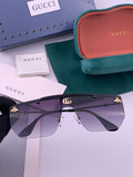 Gucci G01 Aviator Black Lens Sunglasses for Men & Women