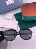 Gucci G1821 Polarized Square Black Lens Sunglasses for Women