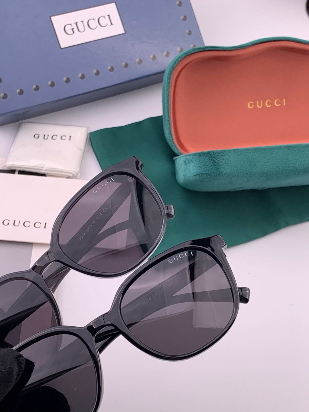 Gucci G4990 Polarized Square Orange Lens Sunglasses for Women - 415092 - detail image 4