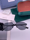 Gucci G2807 Polarized Aviator Black Lens Sunglasses for Men - 415060