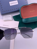 Gucci G5803 Polarized Aviator Black Lens Sunglasses for Men - 415066