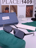 Gucci G2225 Polarized Aviator Gold Lens Sunglasses for Men - 415067