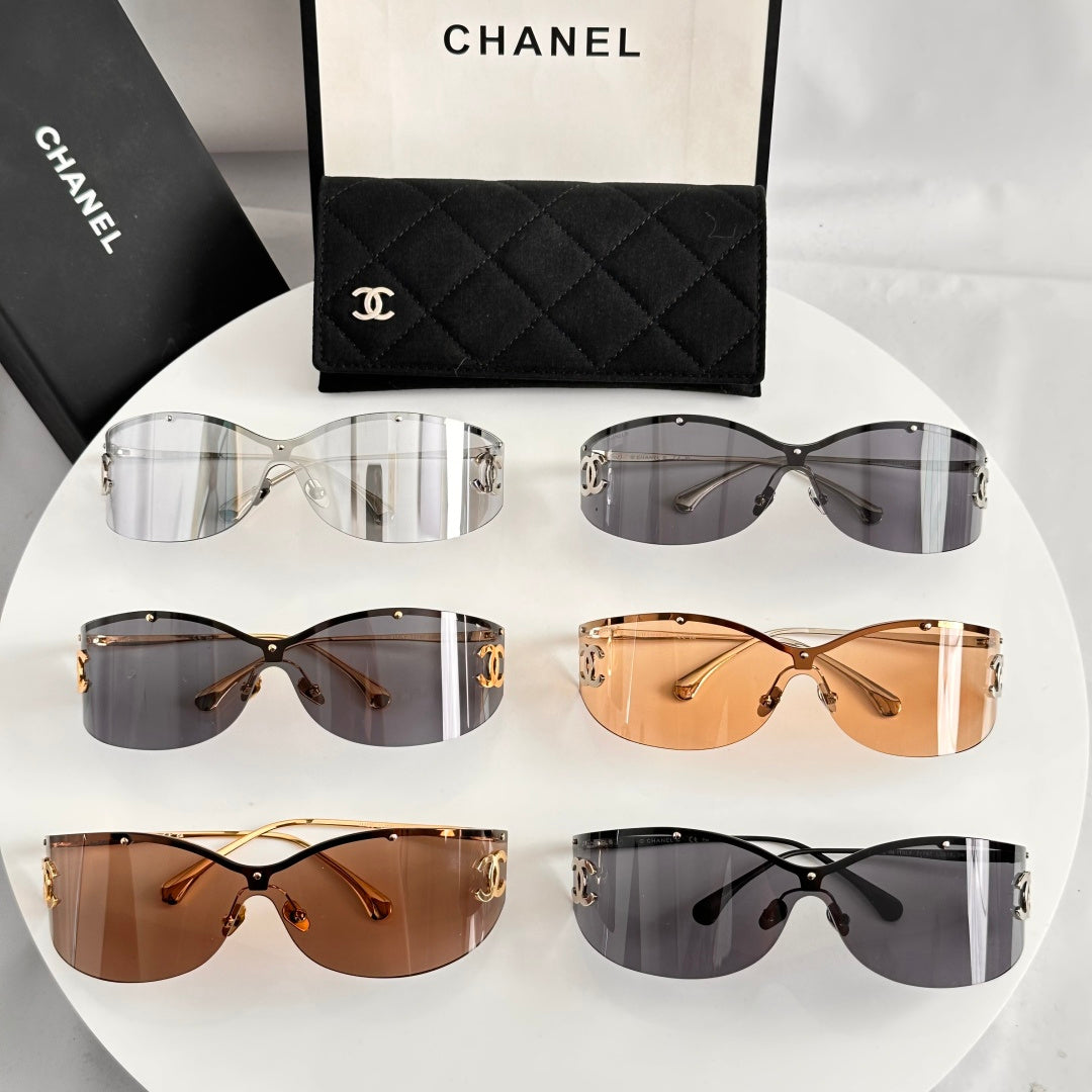 Chanel Fashion Silver Lens Sunglasses for Men & Women - 415253 - detail image 8