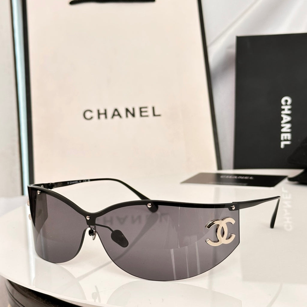 Chanel Fashion Silver Lens Sunglasses for Men & Women - 415253 - detail image 6