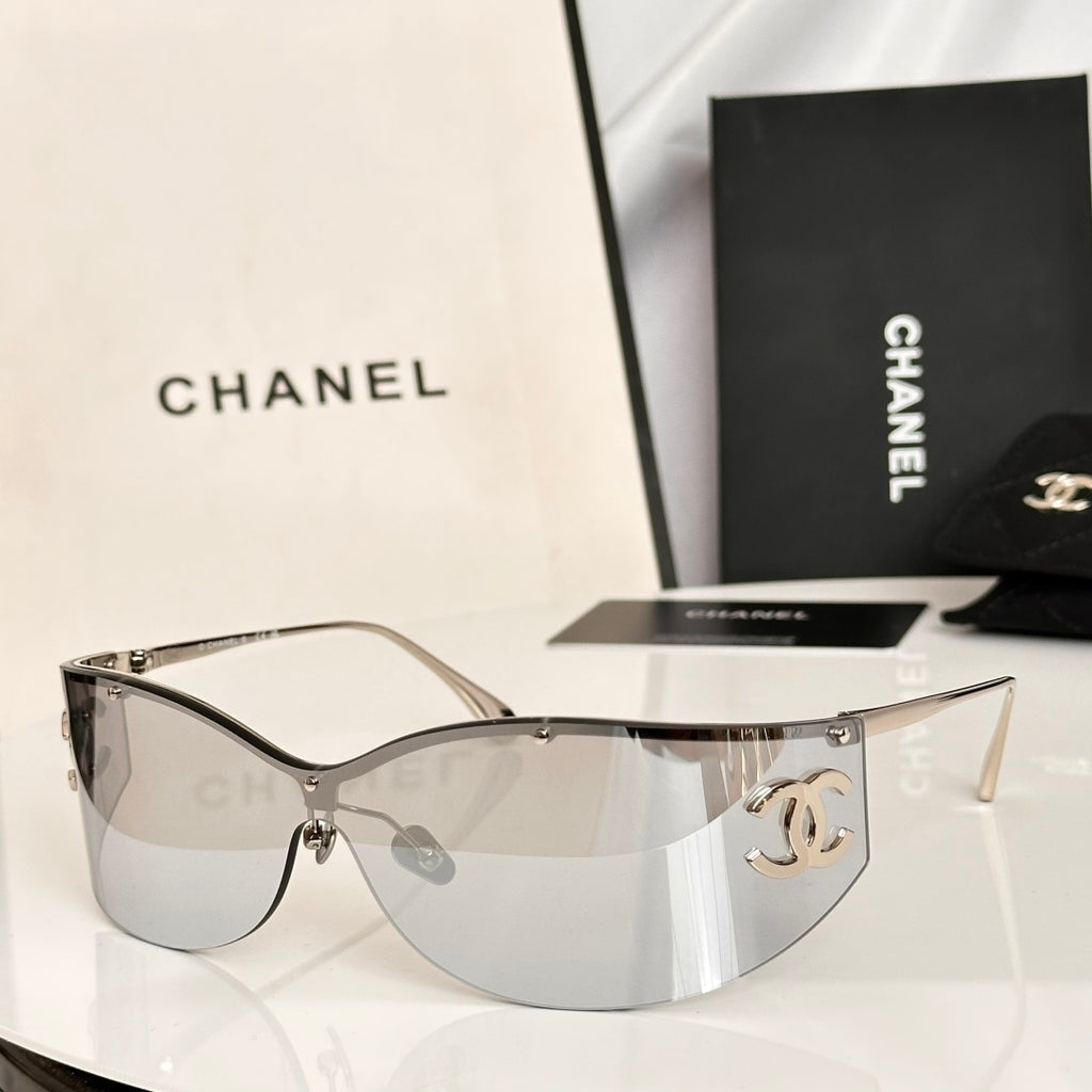 Chanel Fashion Silver Lens Sunglasses for Men & Women - 415253