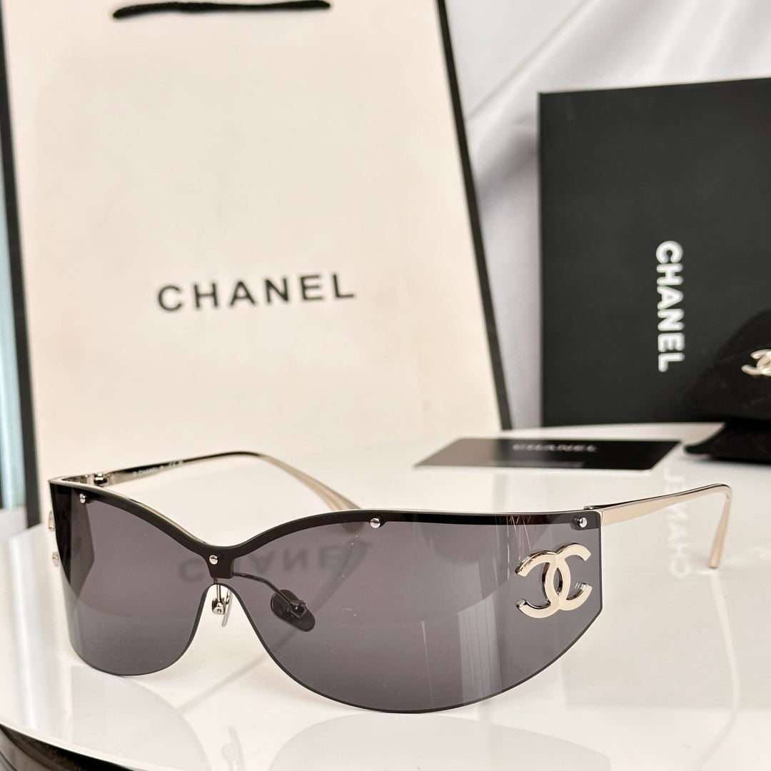 Chanel Fashion Silver Lens Sunglasses for Men & Women - 415253 - detail image 3