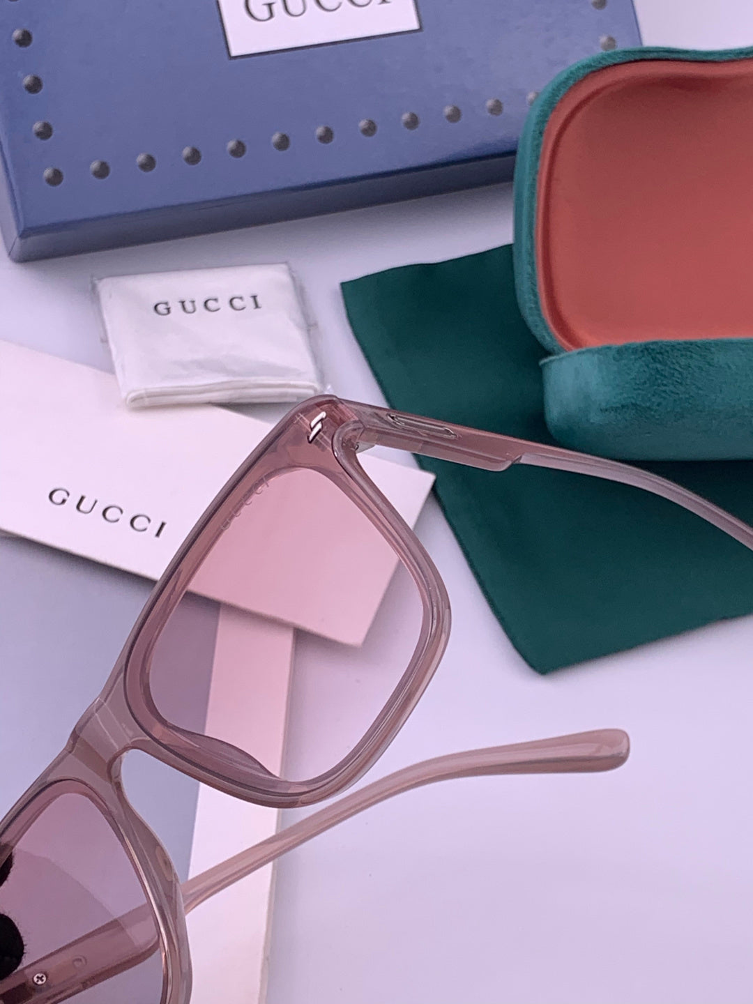 Gucci G65501 Polarized Square Brown Lens Sunglasses for Women - 415036 - detail image 3